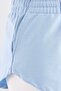 Blue Flat Waist Wide Leg Short 2 Thread Non-Threaded Knitted Shorts & Bermuda Twoss26Sr00301 - 11