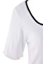 Ecru Square Neck Bow Detailed Knitted Plus Size Blouse Tbbss26Af00150 - 5