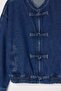 Mavi Düğme ve Lastik Bel Detaylı Denim Ceket TWOAW27CE00005 - 11