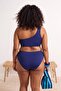 Navy Blue Chlorine & Water Resistant Long Lasting Lycra ®   Xtra Life Large Size Bikini Top Tbbss26Ct00013 - 3