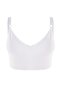 Çok Renkli 2li Seamless/Dikişsiz Dantel Detaylı Kapsız Askılı Bralette Sütyen TBBSS26CW00018 - 7