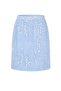 Blue Midi Length Sequin Skirt Tpraw27Et00004