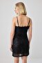 Siyah Bodycone/Vücudu Saran Kısa / Mini Örme Elbise TPRSS26EL00127 - 4