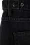 Black Adjustable Waist High Waist Wide Leg Jeans Tbbaw27Cj00006 - 6