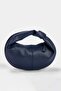 Lacivert Kadın Mini Boy Oval Omuz Çanta TAKSS25OC00068 - 5