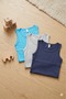 BOY 95% COTTON YELLOW BLACK WHITE 3 COLORS 3-PACK TITLE - 2