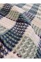 Scotch Blanket Double Cotton Blanket 180*220 cm Green-White Valentine's Day Gift - 7