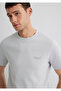 Logo Printed Gray T-Shirt Slim Fit / Slim Fit 0610360 -70075 - 2