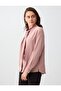 Pink Straight Cut Halter Neck Woven Shirt - 4