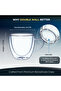 Double Wall Demitasse Glass Cups Set of 2, 100 ML Clear Espresso Coffee Cups with Handle for Hot and Cold Drinks, DH902 - 3