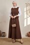 Asile Vest Skirt Double Set 1341 - Bitter Brown - 2