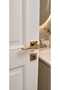 Sofuoğlu Anka Square Rosette Albifirin Yellow - Satin (ODA) Door Handle Aluminum / Steel