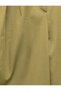 Pocket Pleated Cotton Carrot Cut Poplin Fabric Trousers - 7