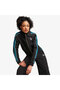 T7 Track Women's Black Tracksuit Top
