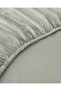 Micell Cotton Satin King Size Fitted Sheet 180X200 cm Green - 3