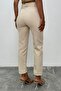 Belted Ankle Pants -Beige - 8