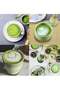 4-Piece Traditional Tea Set with Ceramic Bowl, Bamboo Scoop, Whisk and Holder - 5