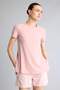 Long Fit Side Slit Crew Neck Short Sleeve Sports T-Shirt G0779Ax26Sp