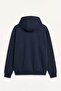 Cotton Relax Fit Hooded Soft Fleece Thick Fabric Zippered Sweatshirt D7599Ax25Au - 7
