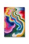 Sdt Modern Rainbow Wavy Woven Base Decorative Carpet Sdt612 - 2
