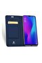 غطاء حماية مغناطيسي من الجلد، لهاتف P30 Pro، أزرق - 3