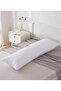 Long Pillow Luxury Interior Pillow 50X135 cm 1500 Gr Filled with Bead Fiber - 2