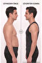 Men's Corset Undershirt Seamless Firming Belly Shaper Chest Shaper Slim Fit Undershirt - 3