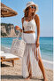 LONG Tasseled PAREO SKIRT