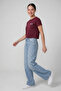 Women's Crop T-Shirt Dreaming of Quiet Days Printed 100% Cotton Summer - 5