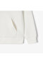 Women's Relaxed Fit Hooded White Sweatshirt - 6