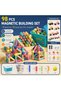 Magnetic Tile Builder Kit, 98-Piece Creative Geometry and STEM Play Set for Ages 6+ - 2