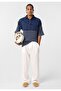 Washable oversize polo collar t-shirt - 4