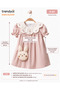 Baby Girl Dress with Bag Embroidered Summer Dress Holiday Birthday Dress 9-12-18-24 Months - 3