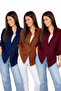 3-Piece Set of Linen Shirts 100% Cotton Cotton Navy Blue Brown Claret Red