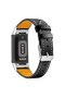 Leather Band Compatible with Fitbit Charge 6 / Charge 5 Smart Watch, Classic Genuine Leather Replacement Bands