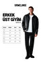Gravs men's 100% cotton soft fabric round neck long sleeve ecru t-shirt - 7