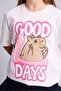 100% Cotton Relax Fit Crew Neck Printed Short Sleeve T-Shirt Girls H3632A826Hs - 4