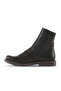 Khaki Leather Women's Flat Boots 01Wm5400 - 3