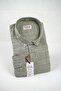 100% Cotton Green Long Sleeve Cotton Pocketless Regular Fit Premium Men's Shirt