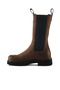 Mink Nubuck Women's Flat Boots 01Wt0802 - 3