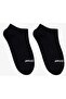 S2520315 U Low Cut 3 Pack 3 Pieces-Each Unisex Socks Black
