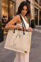 Shoulder Bag Fabric Cat - 2