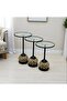 Stepped Serving Table Set