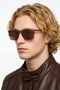 Men's Brown Sunglasses with Polarized Lenses with Uv400 Protection 1341 C3434