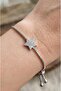 Women's Star Bracelet Adjustable - Silver Color - (with Surprise Gift) - 3