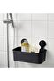 Basket with Suction Cup – Black | Wall Organizer - 3