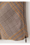 Checkered Slim-Fit Blouse - 5
