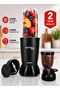EAZYMIXX2J500 500W Sports Blender Copper Motor 22000RPM SS Blade 500/300ml Jars 2Y