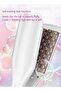 Ceramic Curling Iron with Checkerboard Plate, Smooth Waves & Curls for All Hair - 3