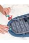 Tabletop Ironing Board with Iron Rest, 32x12 Inches, Metal Mesh Panel, Foldable, Blue - 3